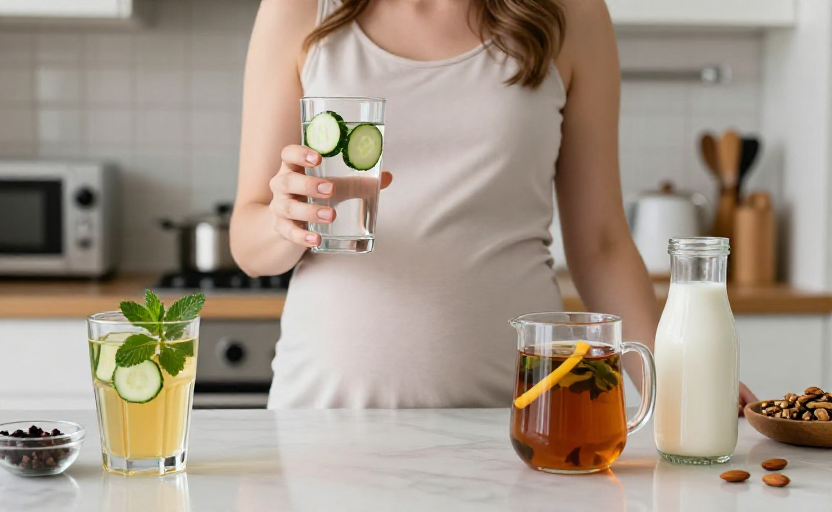 Best Drinks for Gestational Diabetes: 6 Hydrating Options That Won't Spike Blood Sugar