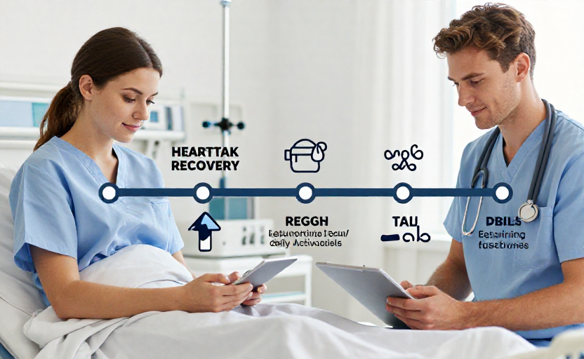 A practical explainer: What a heart attack recovery timeline looks like
