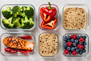 A simple 7-day meal plan for PCOS focusing on insulin sensitivity