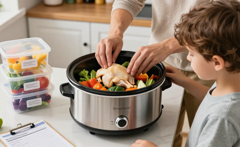 The Meal Prep Habit for Effortless Kid-Friendly Slow Cooker Dinners