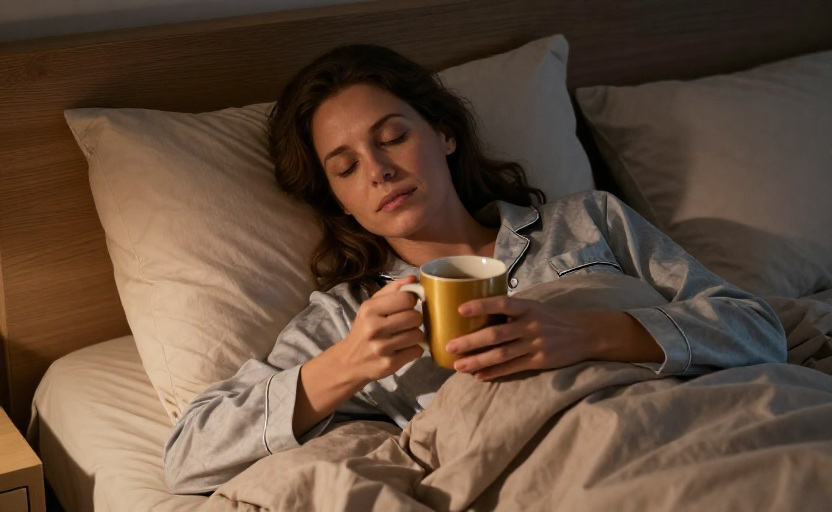 3 calming drinks to help you fall asleep faster during menopause