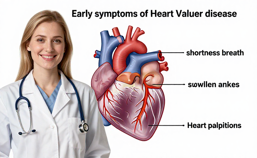 4 early symptoms of heart valve disease that feel like something else