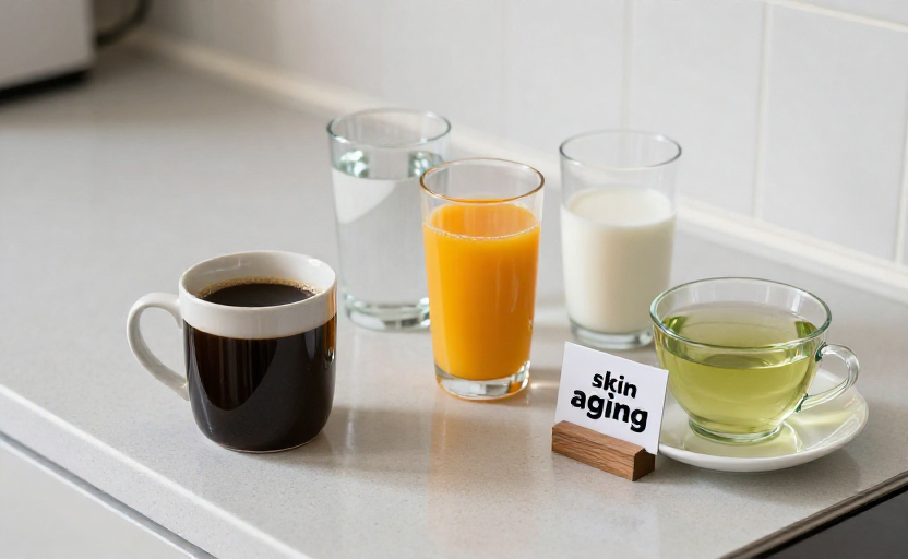3 morning drinks that may accelerate collagen loss, according to dermatologists