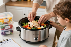 The Meal Prep Habit for Effortless Kid-Friendly Slow Cooker Dinners