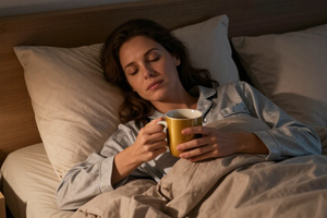 3 calming drinks to help you fall asleep faster during menopause