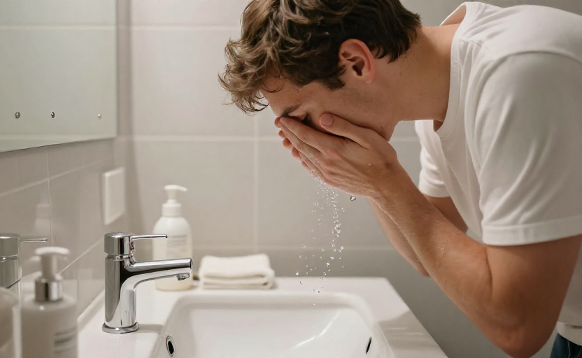 Why the timing of your face wash matters for acne-prone skin