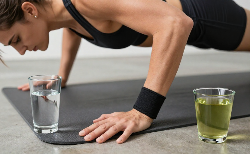 What to Drink Before and After Frequent Workouts to Reduce Wrist Strain
