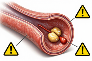 3 warning signs arterial plaque may be silently narrowing your arteries