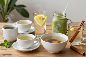 6 drinks that may help calm PCOS-related acne flare-ups