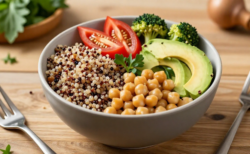 What to eat for a quick vegetarian lunch that keeps you full, according to dietitians