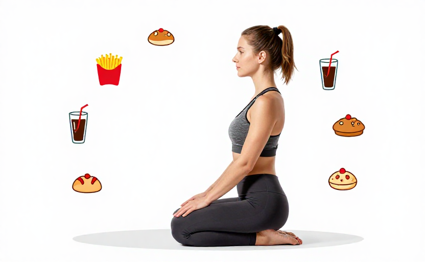 6 foods to avoid when using yoga breathing for weight loss, per dietitians