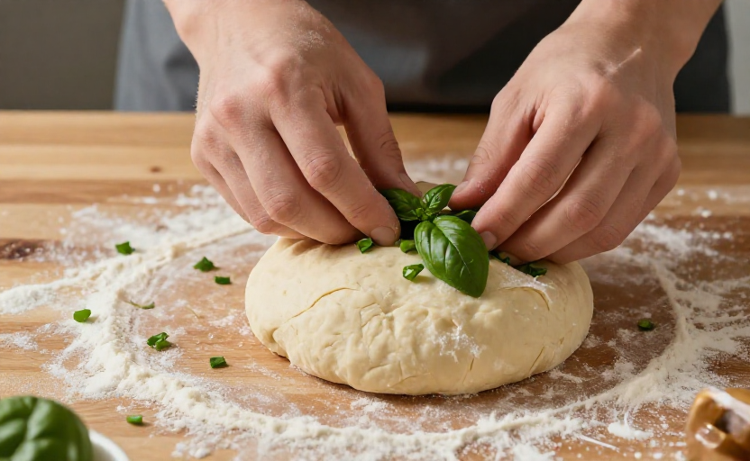 The common mistake that ruins quick gluten-free pizza dough with fresh herbs