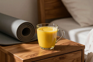 What to drink before bed to improve sleep and muscle repair in yoga