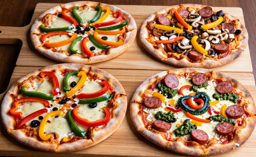 4 quick & easy gluten-free pizza toppings with peak-season bell peppers