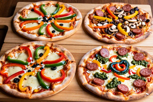 4 quick & easy gluten-free pizza toppings with peak-season bell peppers