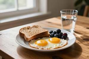 A practical explainer on how to pair breakfast habits with sleep hygiene