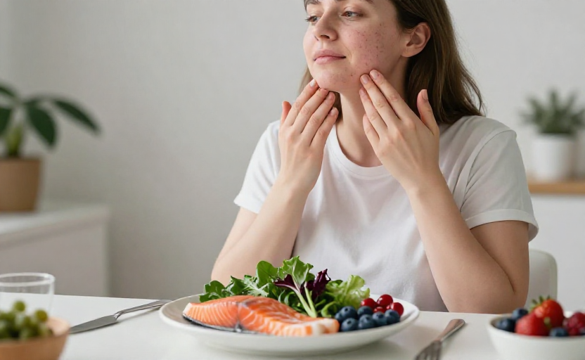 What endocrinologists say about diet and acne management in PCOS