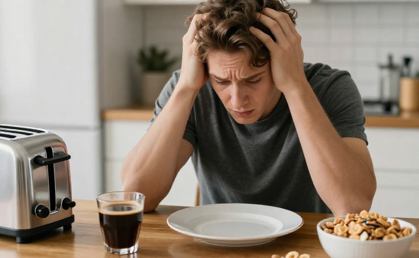 2 breakfast mistakes that can trigger social anxiety in the morning