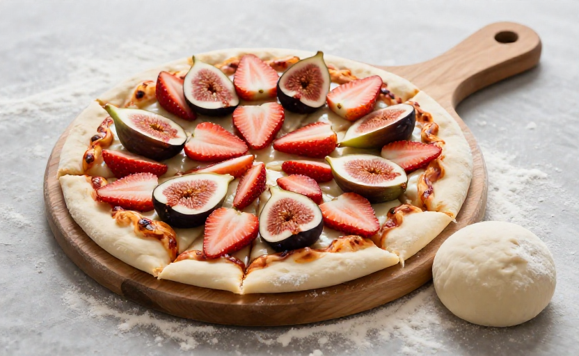 2 warning signs your quick gluten-free pizza dough is too wet with seasonal fruit