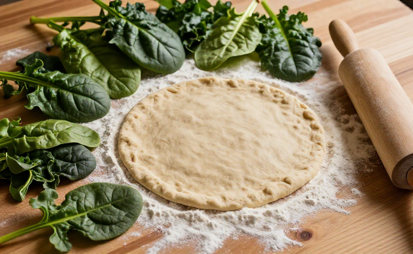 The time-saving trick for gluten-free pizza dough using seasonal greens