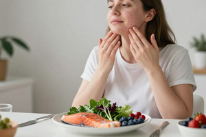 What endocrinologists say about diet and acne management in PCOS