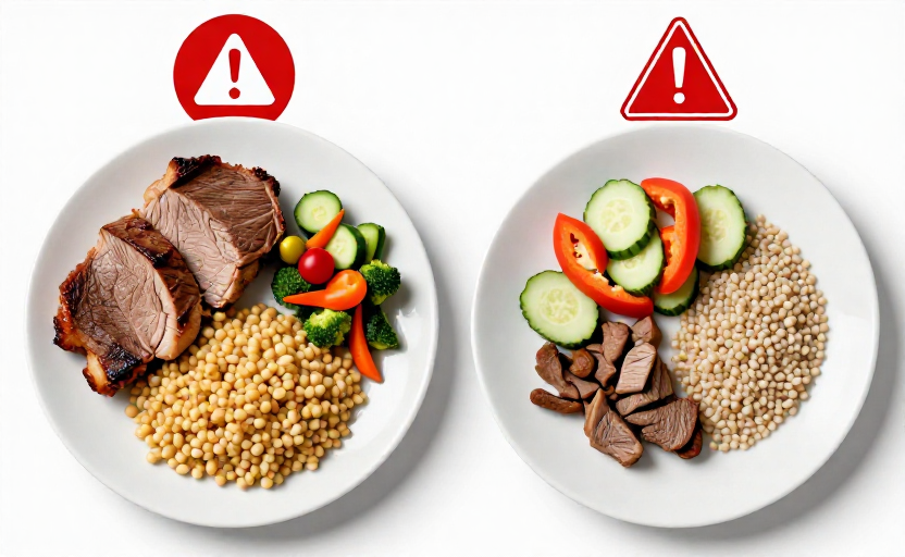 2 warning signs your portion sizes are keeping you from losing belly fat