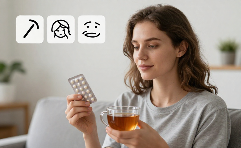 6 signs your body is adjusting to hormonal contraception — and when to worry