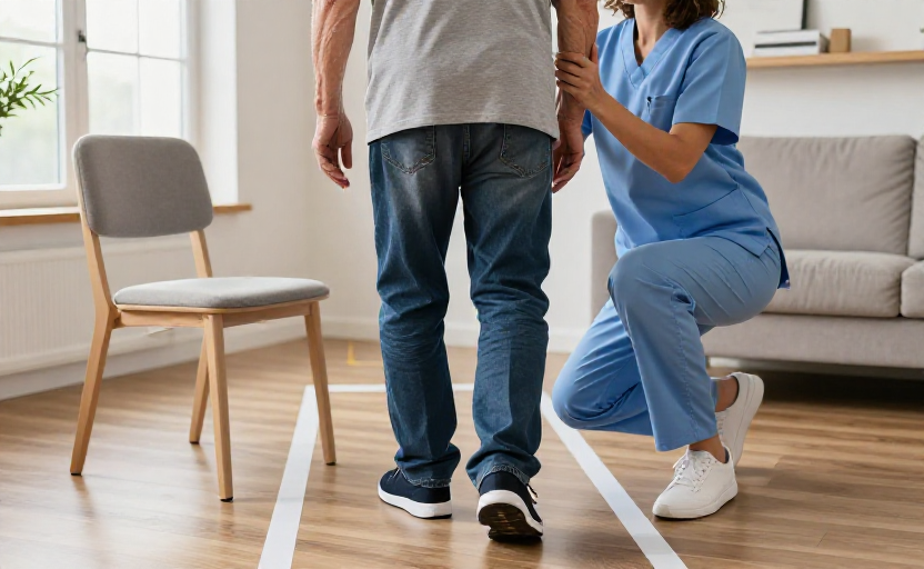 One quick balance test caregivers can use to spot early mobility problems