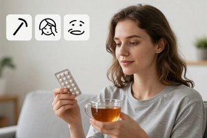 6 signs your body is adjusting to hormonal contraception — and when to worry