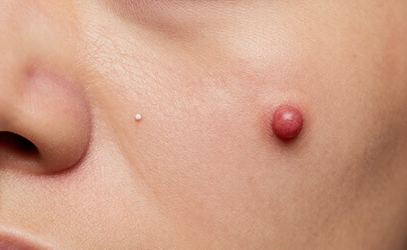 2 symptoms that distinguish cystic acne from a regular pimple