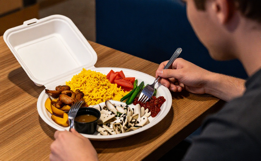2 common portion control mistakes people make when eating out