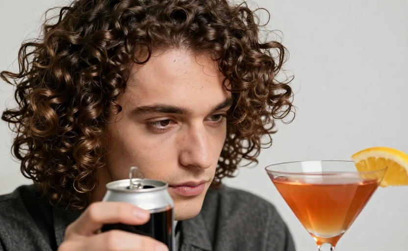 2 drinks that can trigger scalp flaking in curly hair types