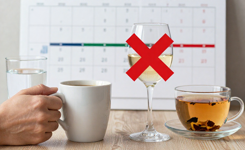 2 drinks to avoid on birth control if you want fewer period cramps