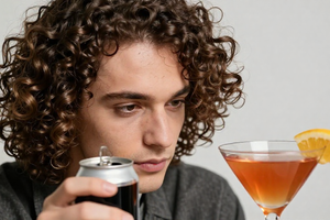 2 drinks that can trigger scalp flaking in curly hair types