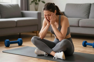 3 Warning Symptoms of Overtraining After Frequent Home Workouts
