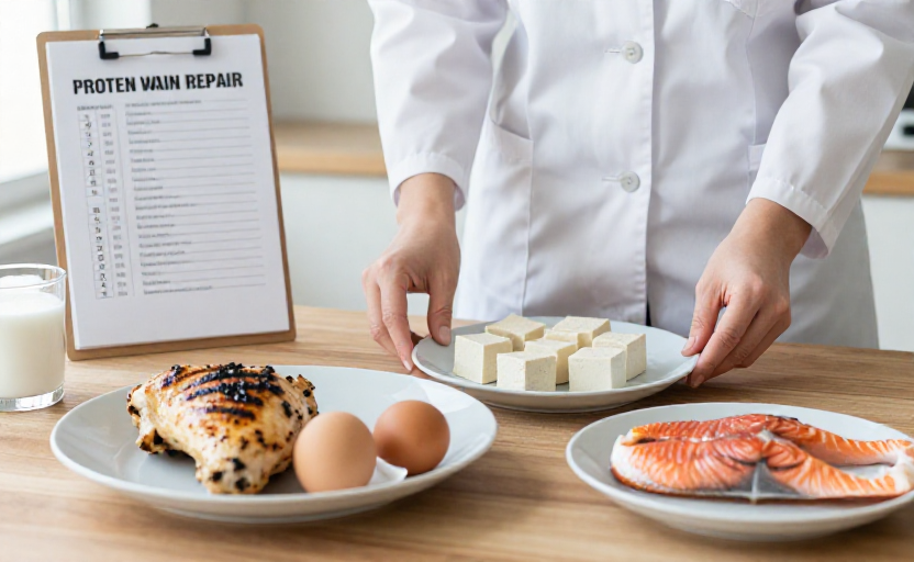 What dietitians say about eating enough protein for muscle repair