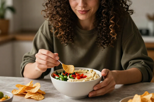 The evening snack habit that feeds dandruff on curly hair