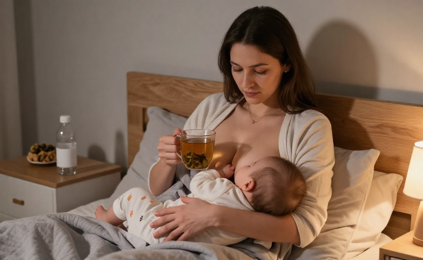 What to drink for nighttime milk supply without ruining your sleep