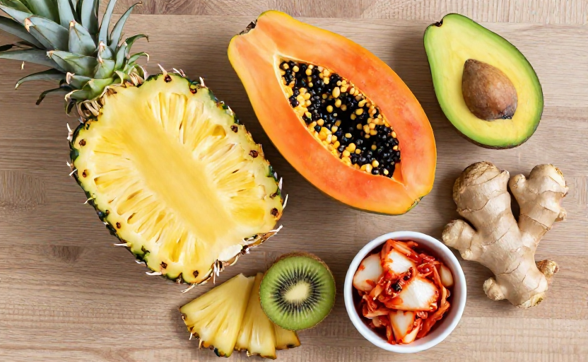7 foods that naturally boost digestive enzymes, according to dietitians