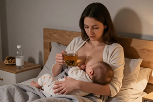 What to drink for nighttime milk supply without ruining your sleep