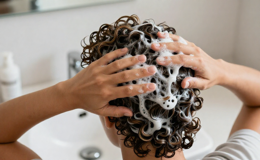 What dermatologists recommend for dandruff on curly hair