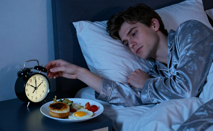 What sleep experts say about eating dinner too late for restful sleep