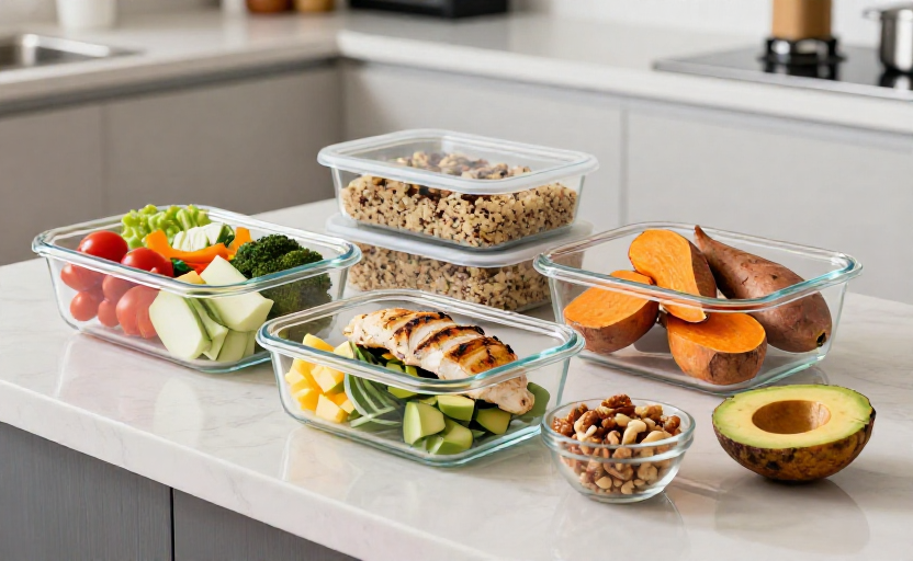 What dietitians recommend for meal prep that supports steady weight loss
