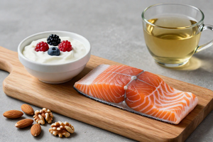 What to eat when you're stressed to help calm acne-prone skin, according to dietitians