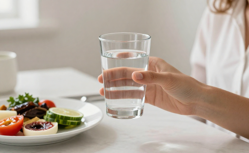 Why drinking water before meals helps portion control: expert-backed advice