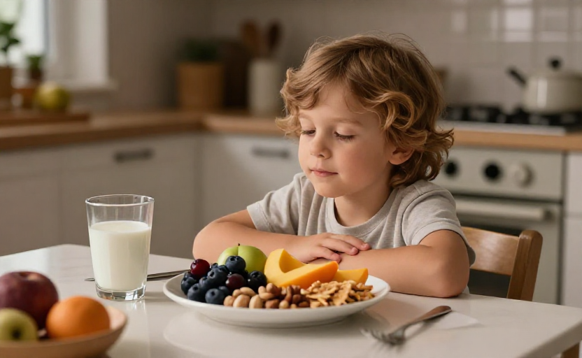 What to avoid feeding a stressed child for better mood and sleep