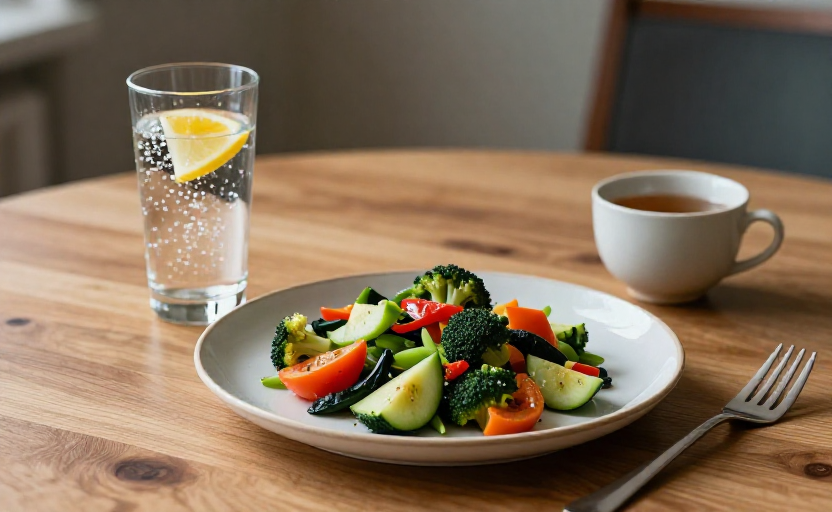 What to drink with meals for better mindful eating, according to nutrition guidelines
