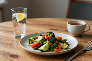 What to drink with meals for better mindful eating, according to nutrition guidelines
