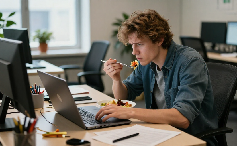 The lunch habit that signals you're ignoring workplace boundaries