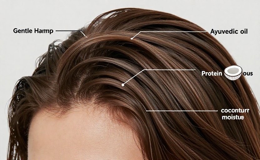Expert-backed swaps to stop hair breakage from a reactive scalp